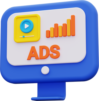 3d advertising icon